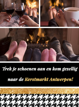 kerstkaart kerstmarkt antwerpen