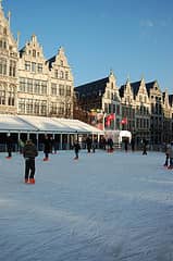 kerstmarkten schaatsen
